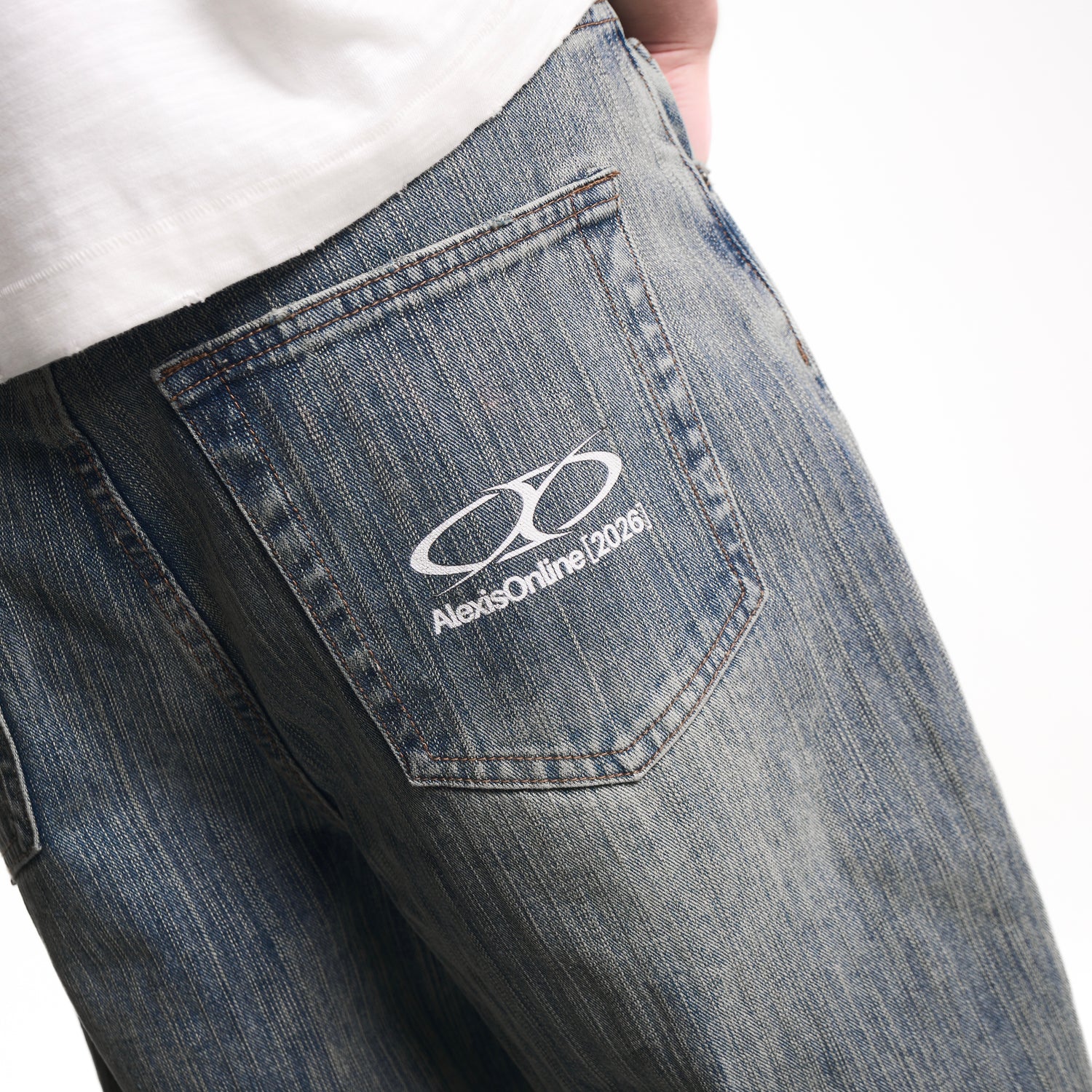 Vintage Distressed Denim